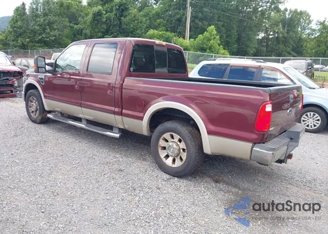 2010 Ford F250 Super Duty from USA, damaged, VIN 1FTSW2A52AEB40052